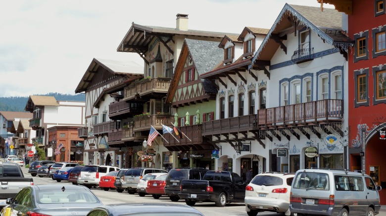 Street in Leavenworth, WA