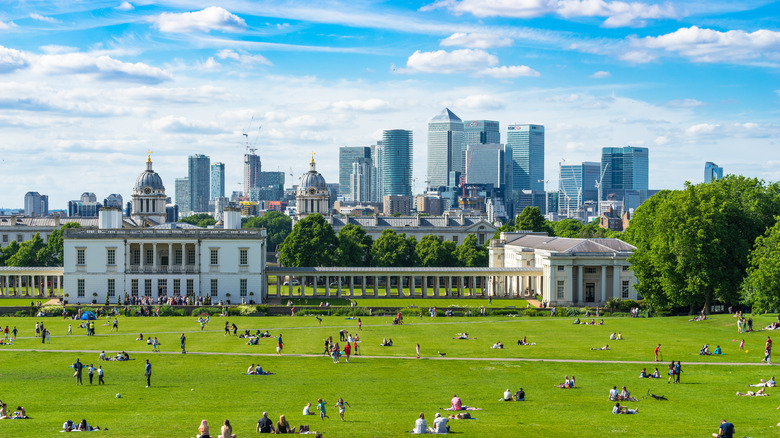 Greenwich skyline