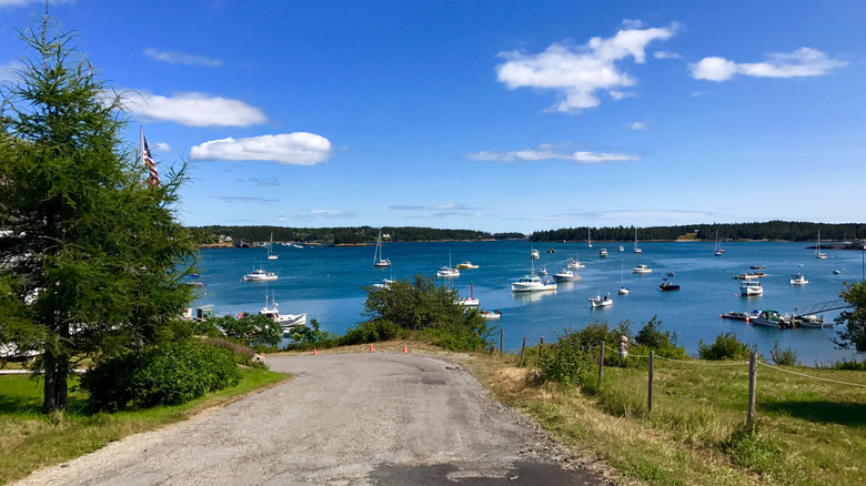 Swan's Island Maine - August in Maine sailing