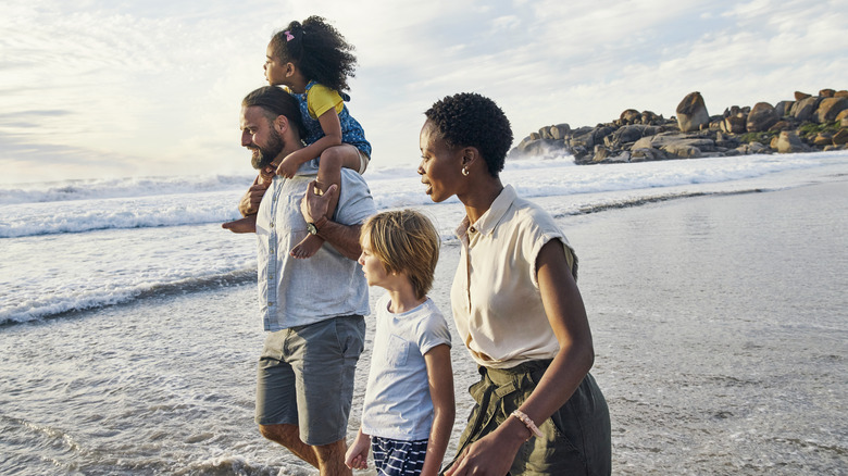 family on a vacation