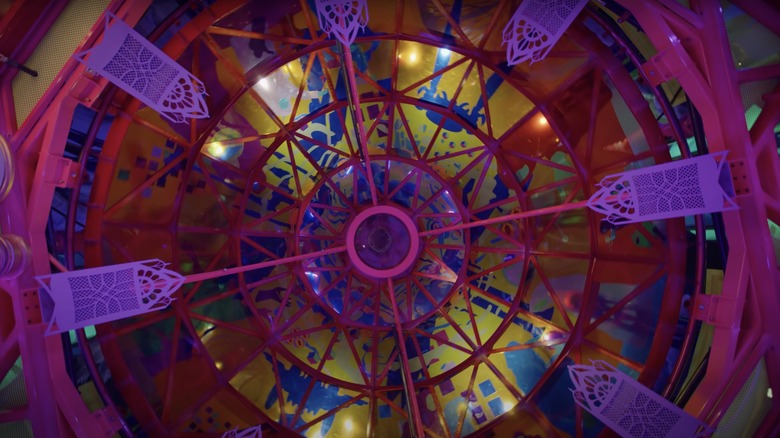 Detail of Meow Wolf's Convergence Station