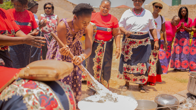 Ceremony in Zambia