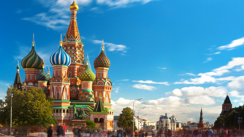 St. Basil's Cathedral in Moscow