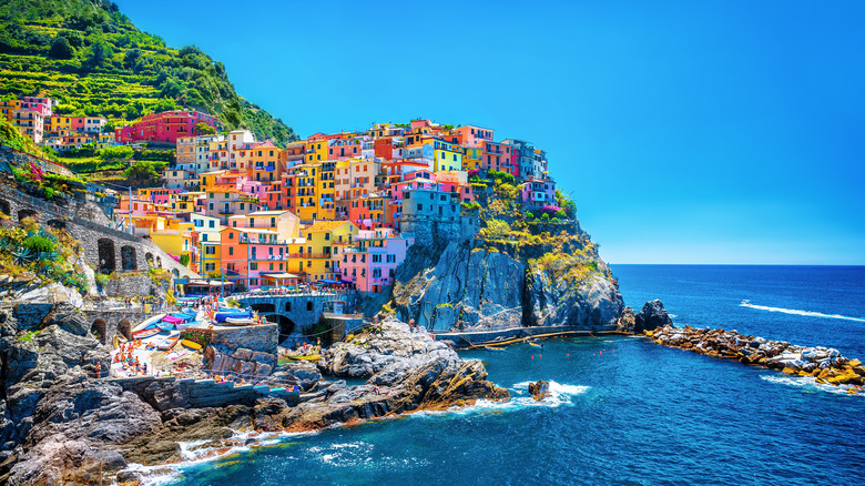 View of Cinque Terre, Liguria, Italy