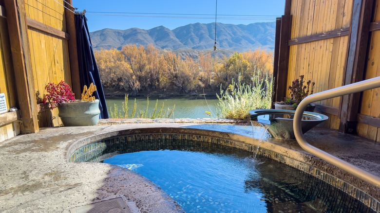 Hot spring in Truth or Consequences