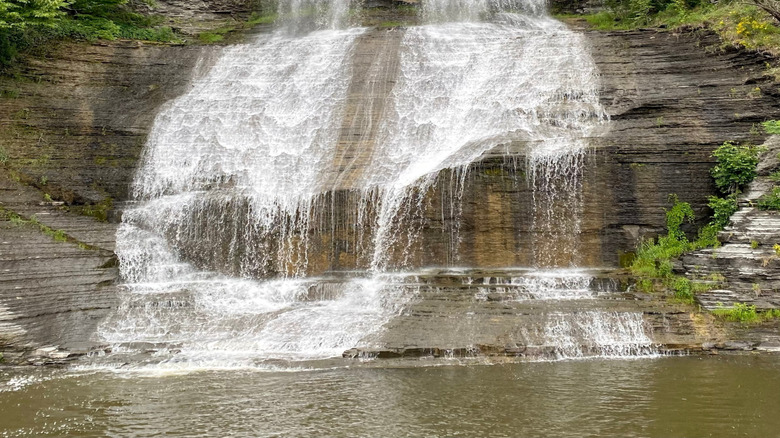 Shequaga Falls in Montour Falls, New York state