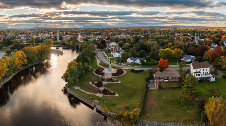 Aerial of Plattsburgh