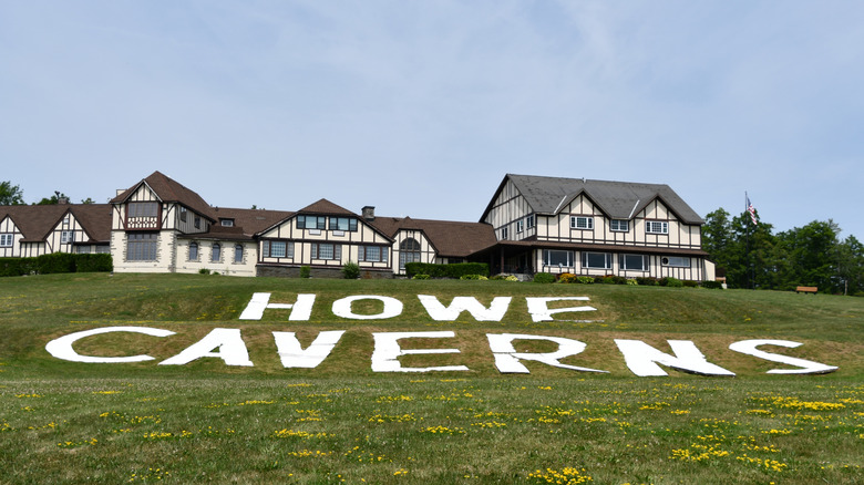 the grounds of Howe Caverns in Howes Cave, New York