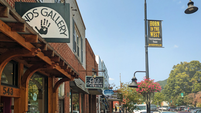 Downtown Boone, NC