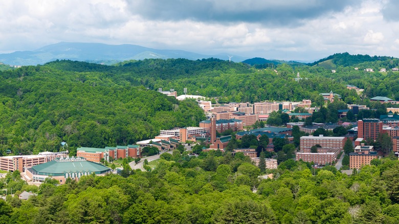 Boone, North Carolina and the Blue Ridge Mountains