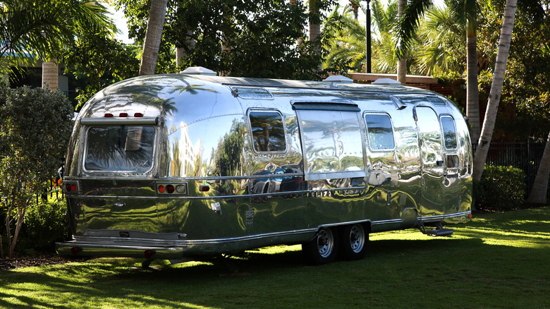 Vintage Airstream camper