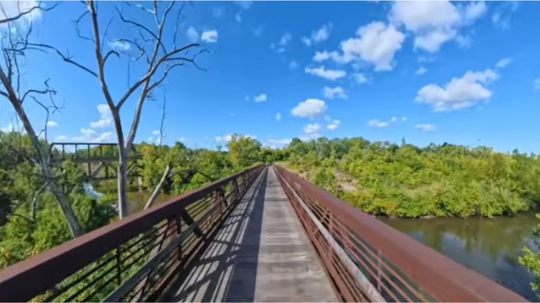 part of the north coast inland trail in ohio