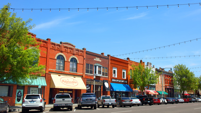 The street of Norman, Oklahoma