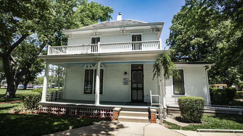 Eisenhower's boyhood home in Abilene
