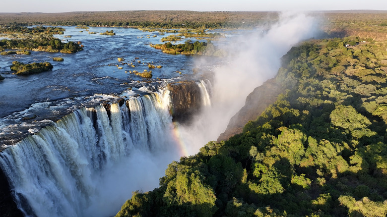 Victoria Falls from above