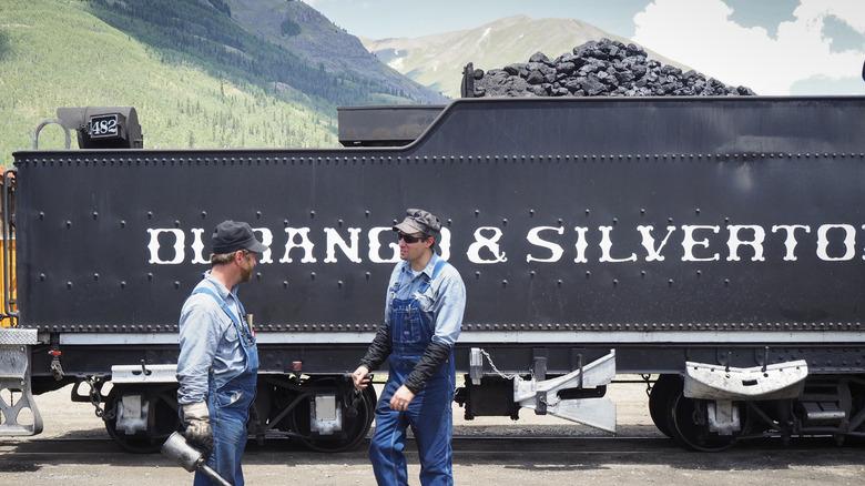 Durango and Silverton Narrow Gauge Railroad car