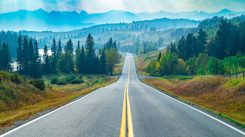 road through scenic America