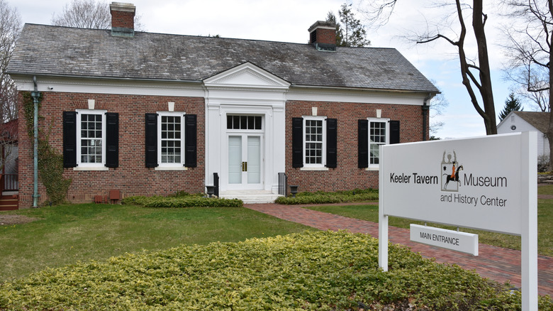 The Keeler Tavern Museum and History Center, a historic building in Ridgefield, Connecticut