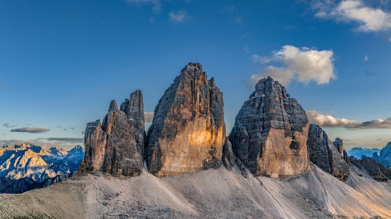 Tre Cime di Lavaredo in Italy