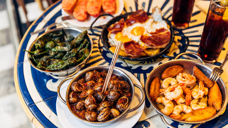 Popular Spanish dishes