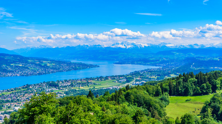 Views from Uetliberg Mountain, Switzerland