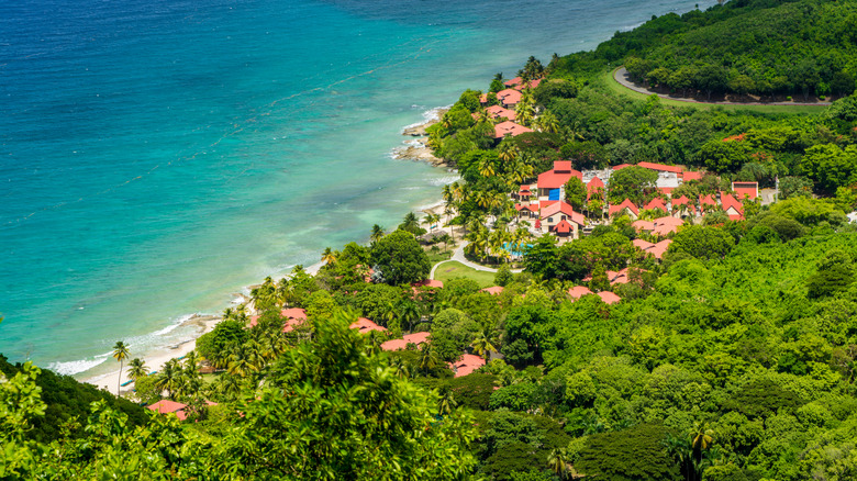 beach resort on lush Carambola coast of St. Croix
