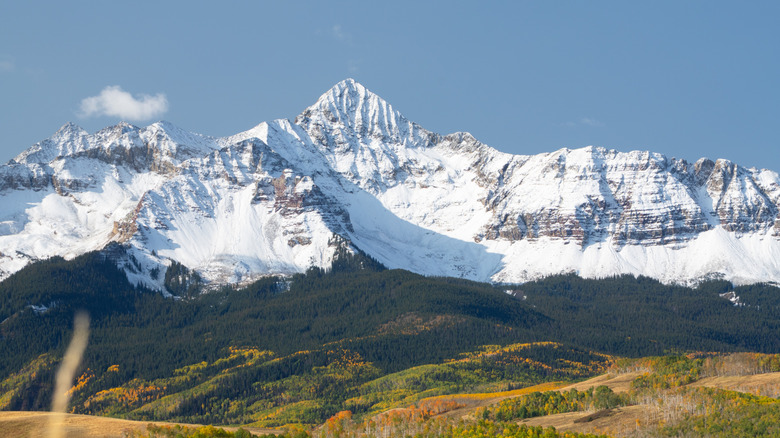 Fall colors in the San Juan mountains