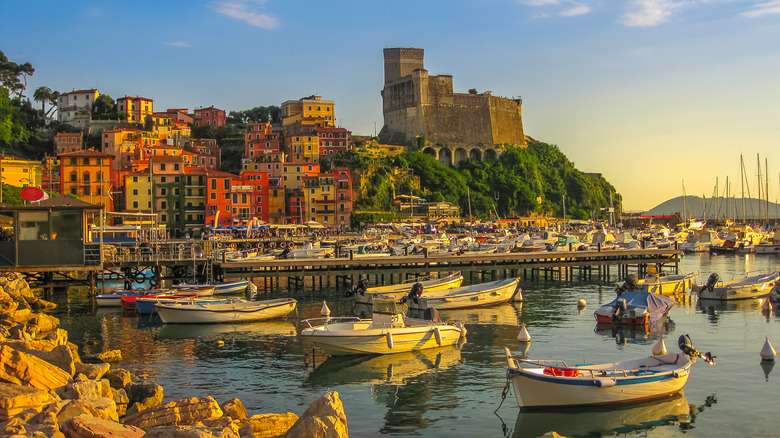 Italian seaside town of Lerici