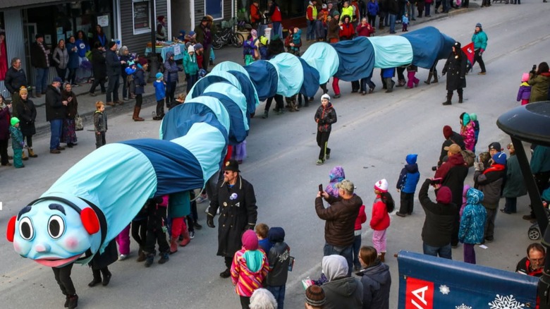 The Iceworm on full display in Cordova