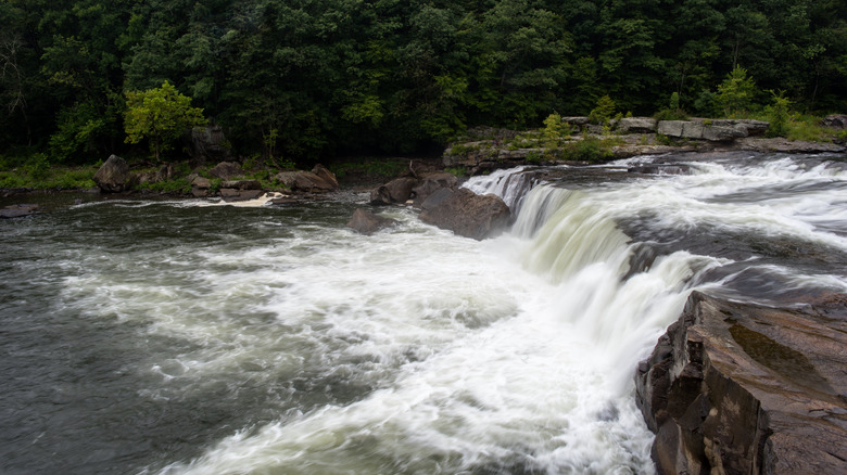 Ohiopyle Falls at Pennsylvania's Ohiopyle State Park