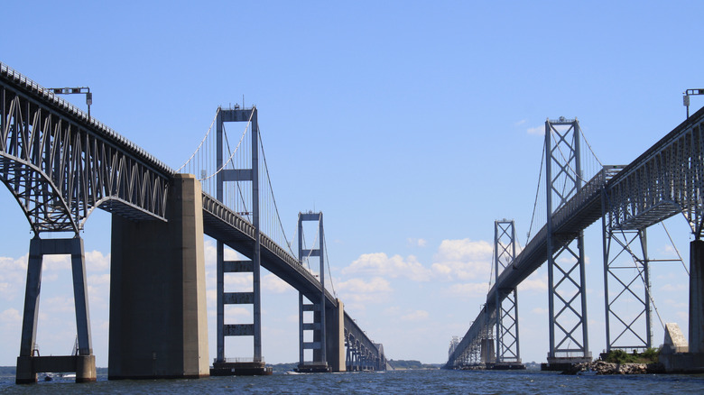 Chesapeake Bay Bridge scary bridges