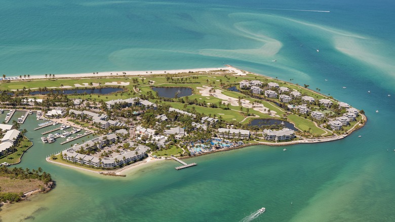 North Captiva Island from the air