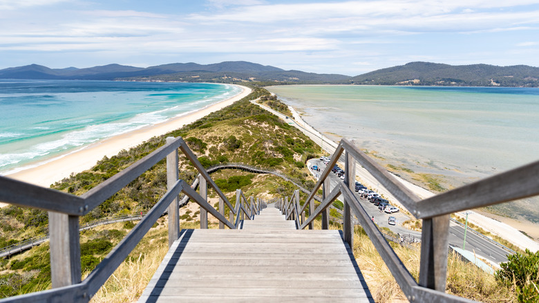 Stairs of Bruny Island