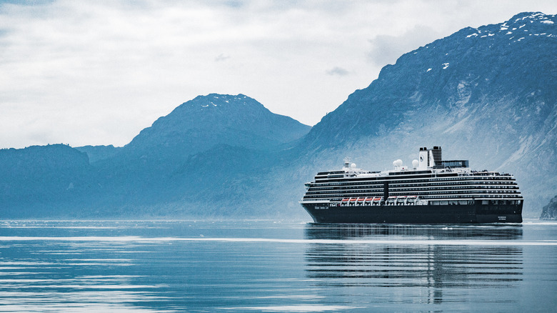 cruise ship in Alaska
