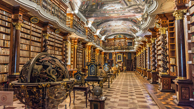 Baroque Library inside Clementinum