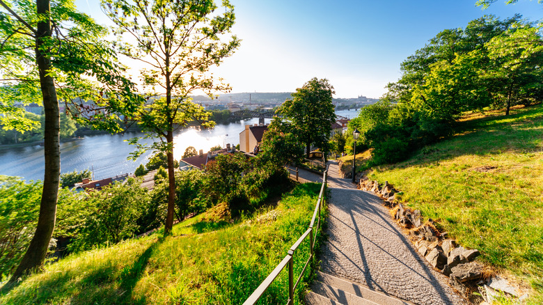 Path on Letná Park