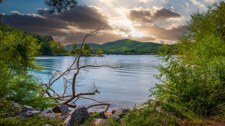 Lake Allatoona at Red Top Mountain State Park Georgia