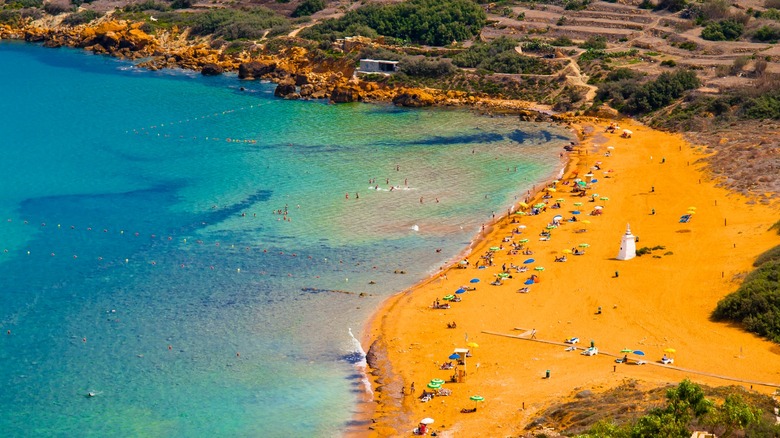 colorful beach