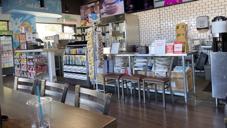 Bronze Café interior