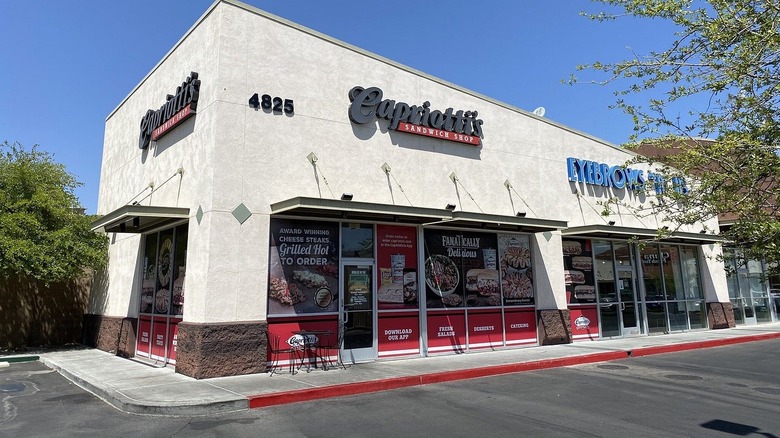 Exterior of Capriotti's Sandwich Shop