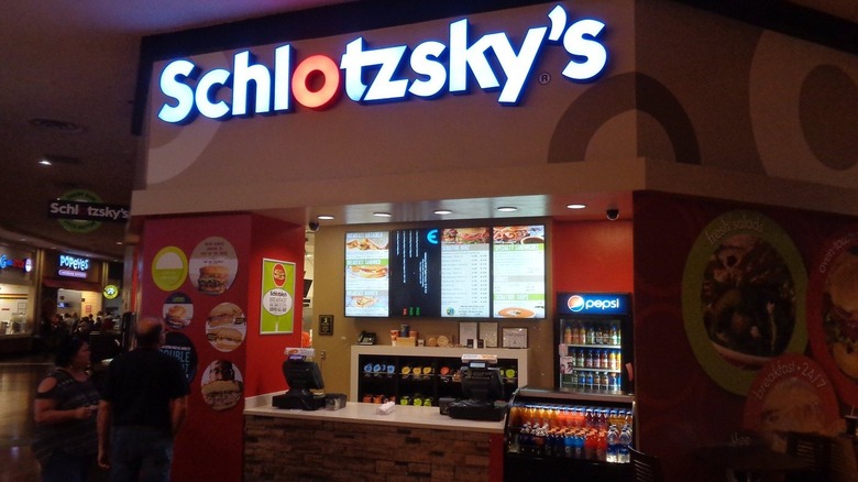 Schlotzsky's ordering counter