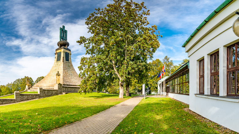 Peace memorial Austerlitz Czech Republic