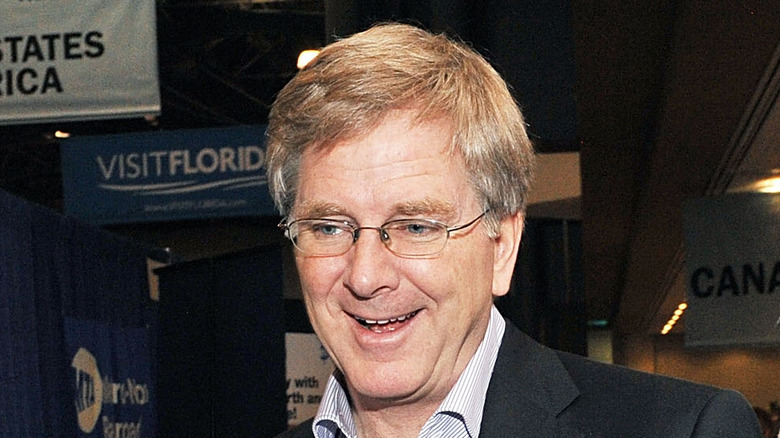 Rick Steves at tourism event