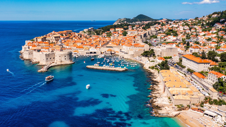 Dubrovnik ariel view