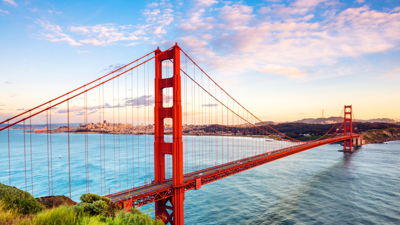Golden Gate Bridge in San Francisco, CA