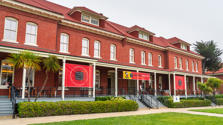 View of the Walt Disney Family Museum exterior