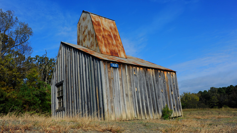 Historic diamond mining house