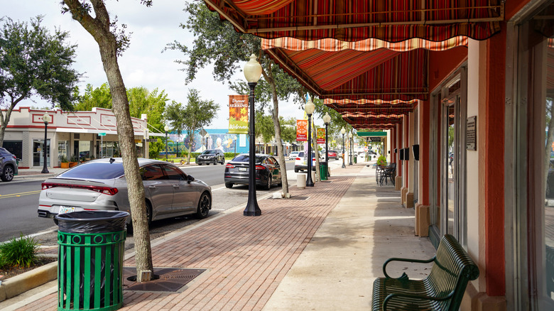 Downtown center area in Sebring Florida
