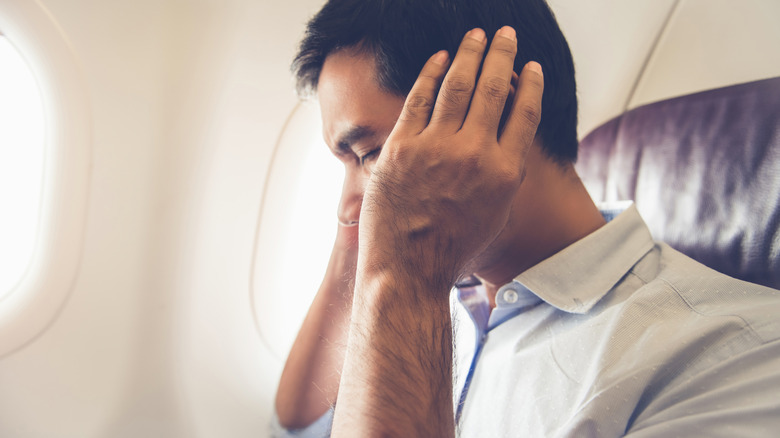 Ear pain on flight