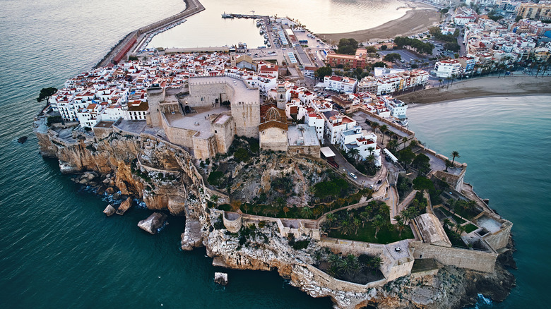 Ariel view of Peñíscola
